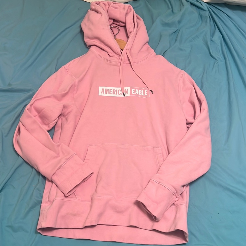 American Eagle Pink Hoodie
